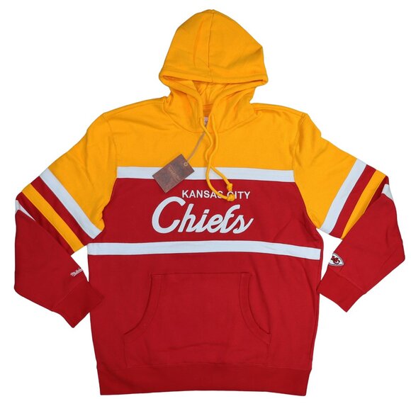 Mitchell & Ness Other - Mitchell & Ness Kansas City Chiefs NFL Throwbacks Head Coach Hoodie Sweatshirt